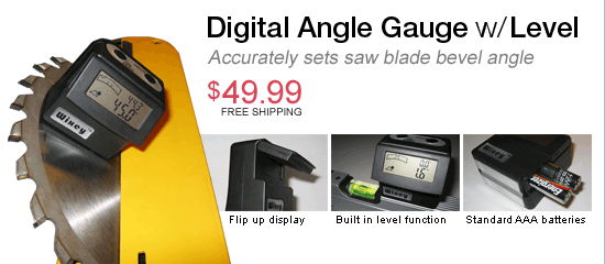 Digital Angle Gauge with Level